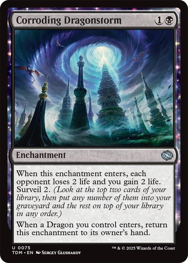Image for Corroding Dragonstorm (75) [Tarkir: Dragonstorm] - Magic: The Gathering