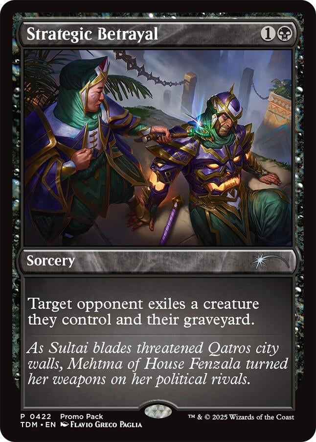 Image for Strategic Betrayal (422) [Tarkir: Dragonstorm] - Magic: The Gathering