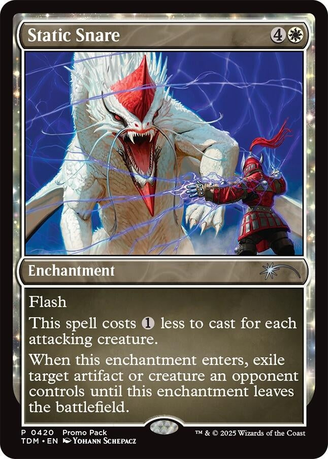 Image for Static Snare (420) [Tarkir: Dragonstorm] - Magic: The Gathering