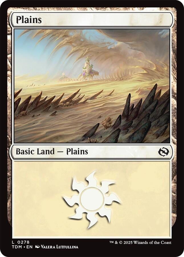 Image for Plains (0278) (278) [Tarkir: Dragonstorm] - Magic: The Gathering