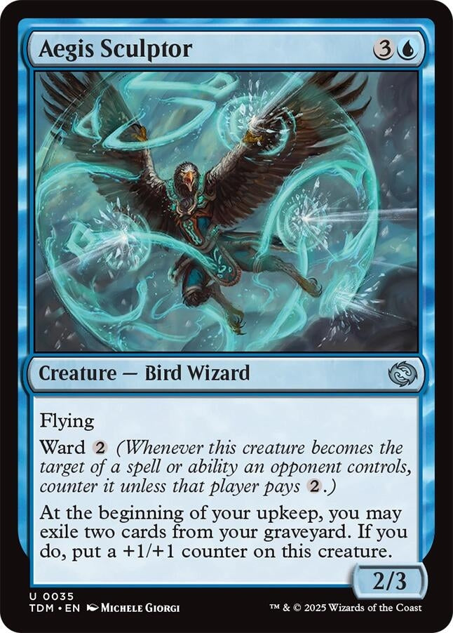 Image for Aegis Sculptor (35) [Tarkir: Dragonstorm] - Magic: The Gathering