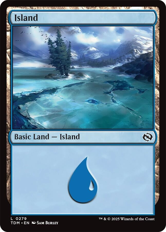 Image for Island (0279) (279) [Tarkir: Dragonstorm] - Magic: The Gathering