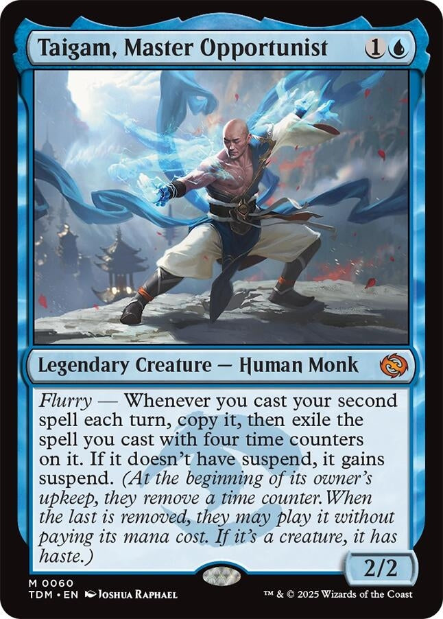 Image for Taigam, Master Opportunist (60) [Tarkir: Dragonstorm] - Magic: The Gathering