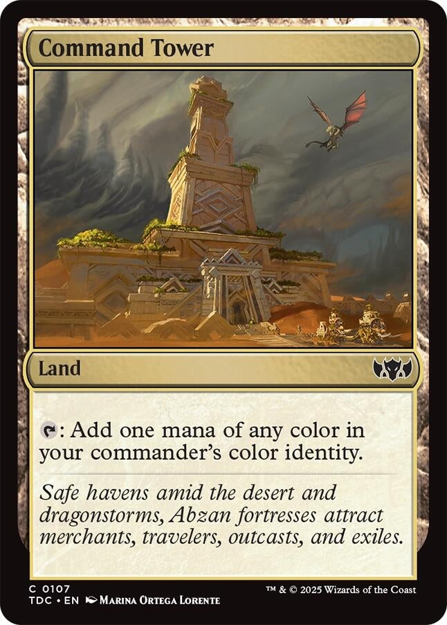 Image for Command Tower (107) [Tarkir: Dragonstorm] - Magic: The Gathering
