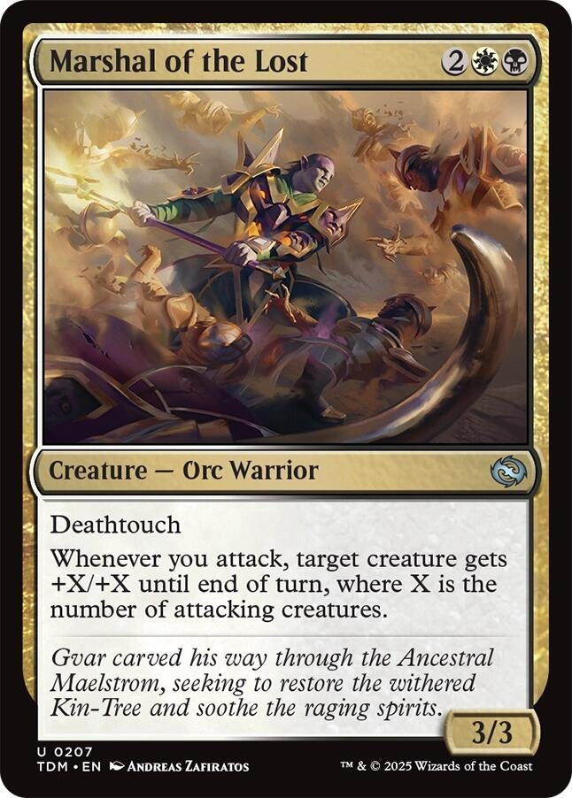 Image for Marshal of the Lost (207) [Tarkir: Dragonstorm] - Magic: The Gathering