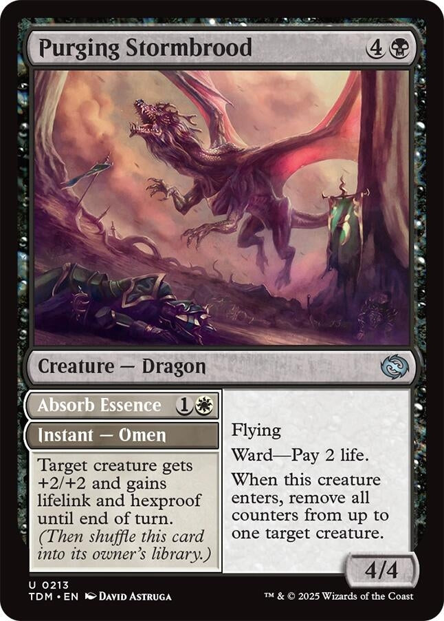 Image for Purging Stormbrood (213) [Tarkir: Dragonstorm] - Magic: The Gathering