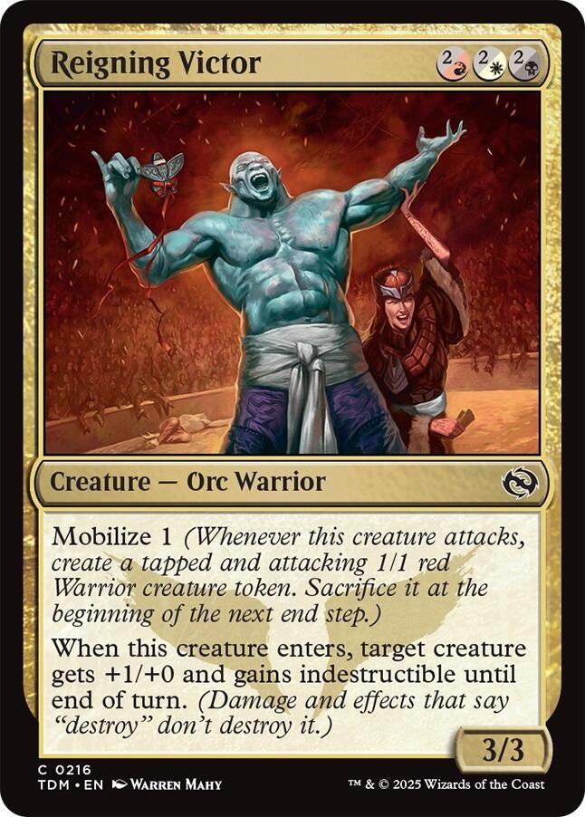 Image for Reigning Victor (216) [Tarkir: Dragonstorm] - Magic: The Gathering