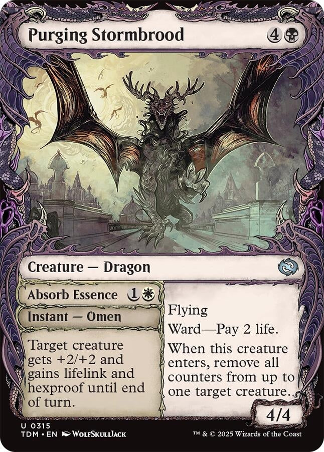 Image for Purging Stormbrood (Showcase) (315) [Tarkir: Dragonstorm] - Magic: The Gathering