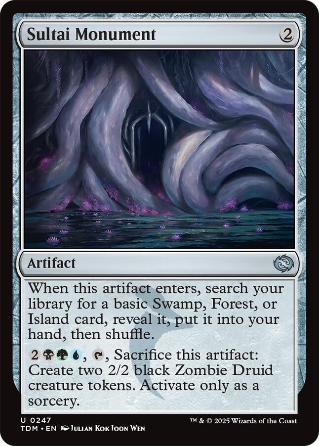 Image for Sultai Monument (247) [Tarkir: Dragonstorm] - Magic: The Gathering