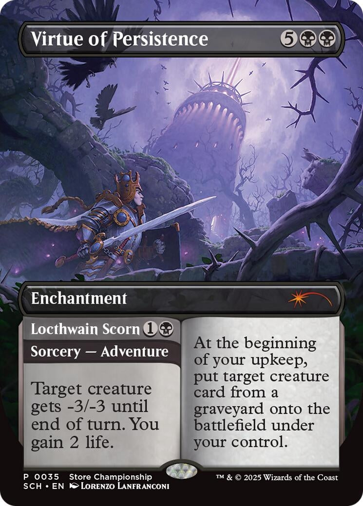 Image for Virtue of Persistence (35) [Game Day & Store Championship Promos] - Magic: The Gathering