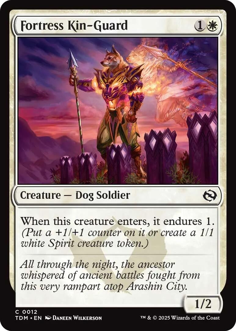Image for Fortress Kin-Guard (12) [Tarkir: Dragonstorm] - Magic: The Gathering