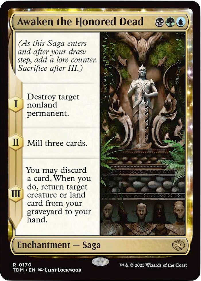 Image for Awaken the Honored Dead (170) [Tarkir: Dragonstorm] - Magic: The Gathering