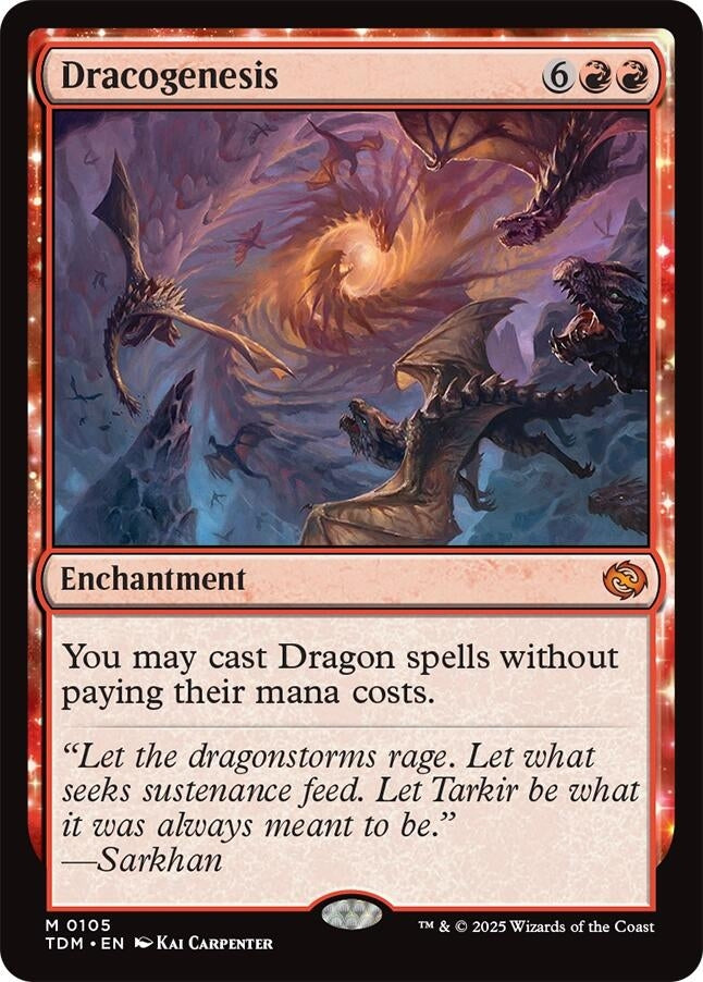 Image for Dracogenesis (105) [Tarkir: Dragonstorm] - Magic: The Gathering