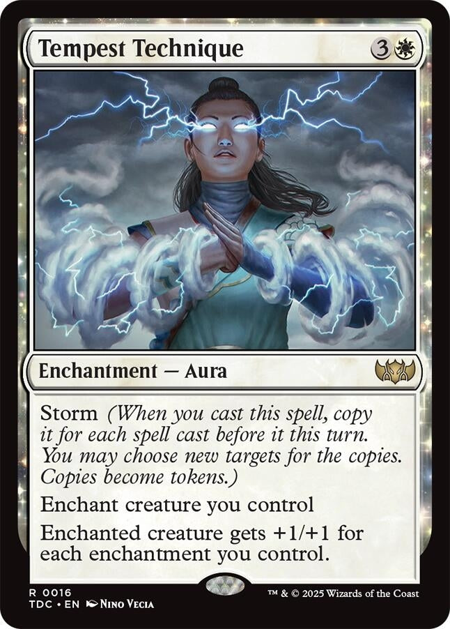 Image for Tempest Technique (16) [Tarkir: Dragonstorm] - Magic: The Gathering