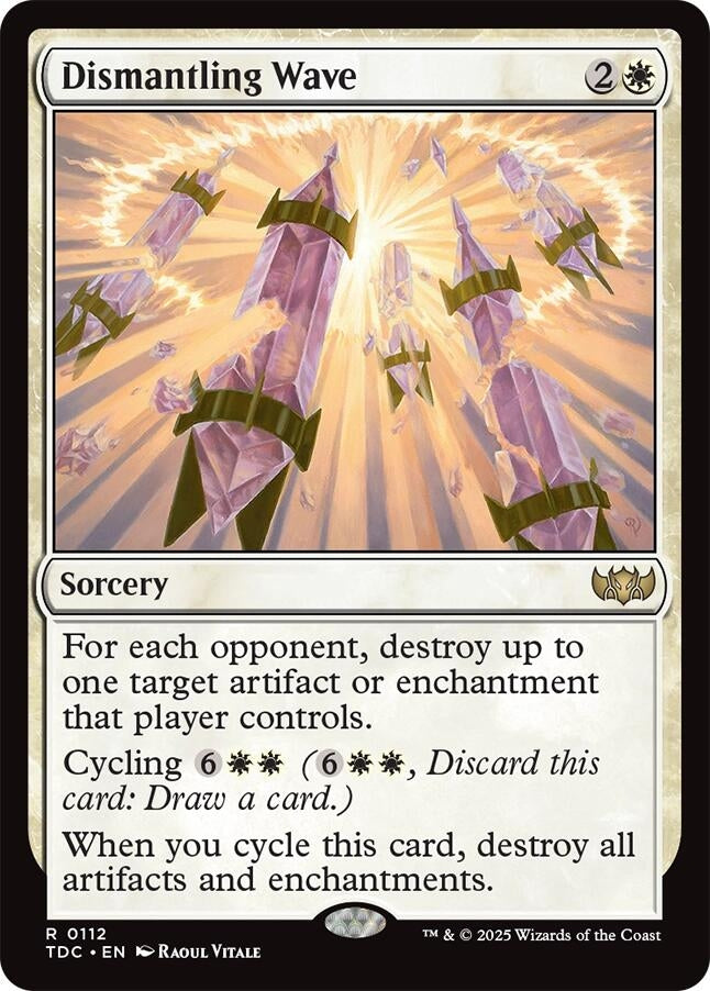 Image for Dismantling Wave (112) [Tarkir: Dragonstorm] - Magic: The Gathering