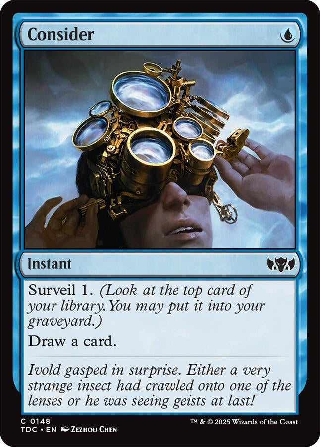 Image for Consider (148) [Tarkir: Dragonstorm] - Magic: The Gathering