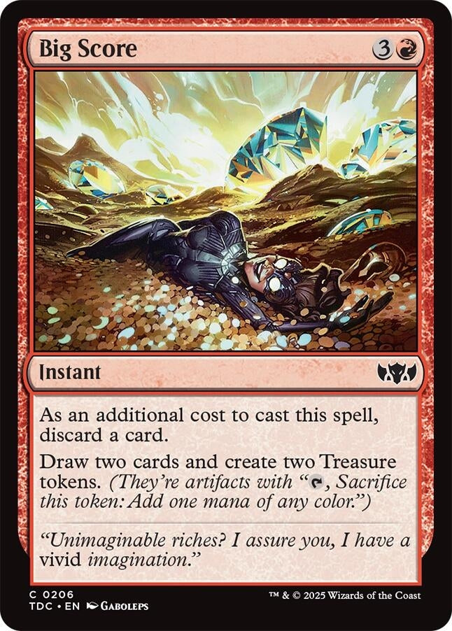 Image for Big Score (206) [Tarkir: Dragonstorm] - Magic: The Gathering
