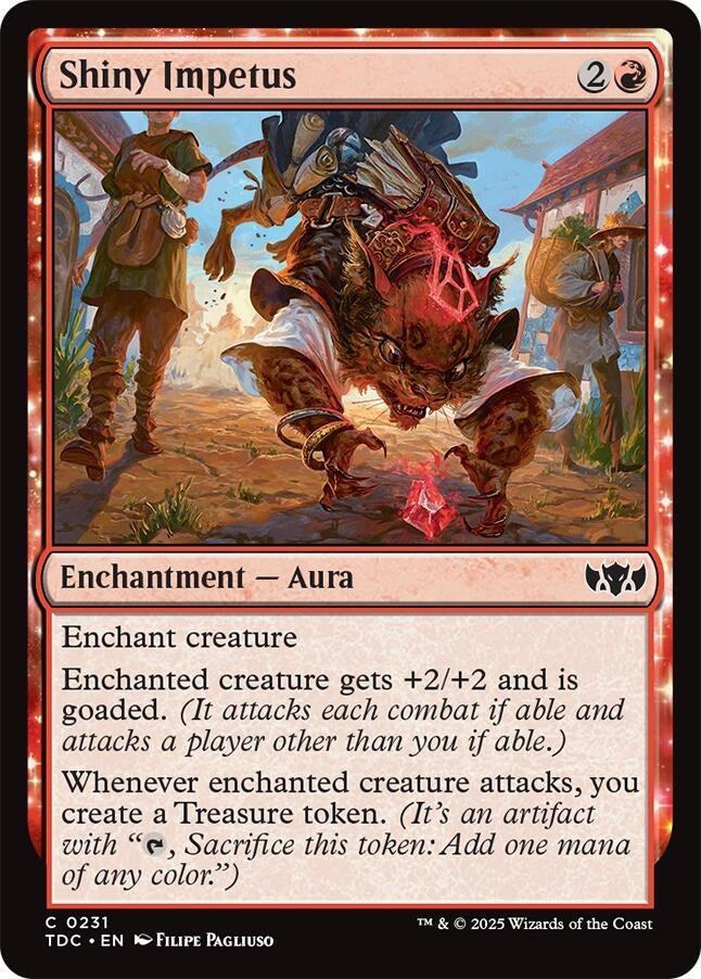 Image for Shiny Impetus (231) [Tarkir: Dragonstorm] - Magic: The Gathering