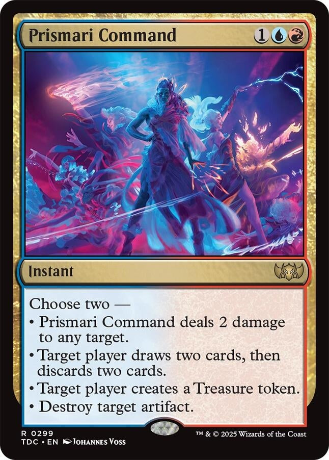 Image for Prismari Command (299) [Tarkir: Dragonstorm] - Magic: The Gathering