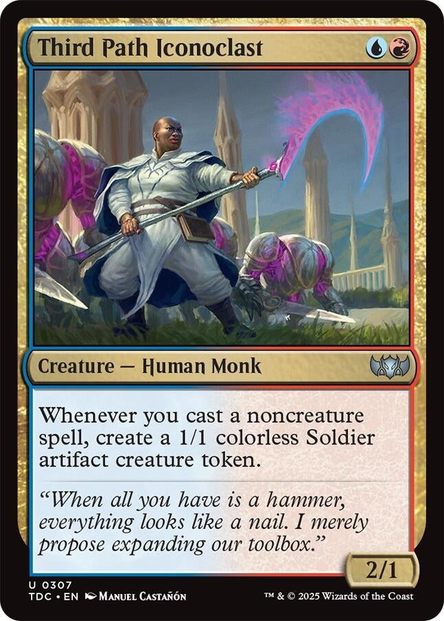Image for Third Path Iconoclast (307) [Tarkir: Dragonstorm] - Magic: The Gathering