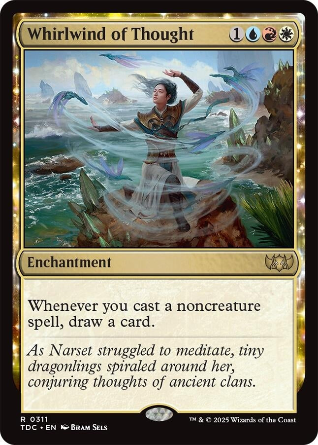Image for Whirlwind of Thought (311) [Tarkir: Dragonstorm] - Magic: The Gathering