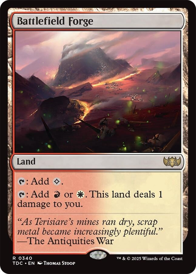 Image for Battlefield Forge (340) [Tarkir: Dragonstorm] - Magic: The Gathering