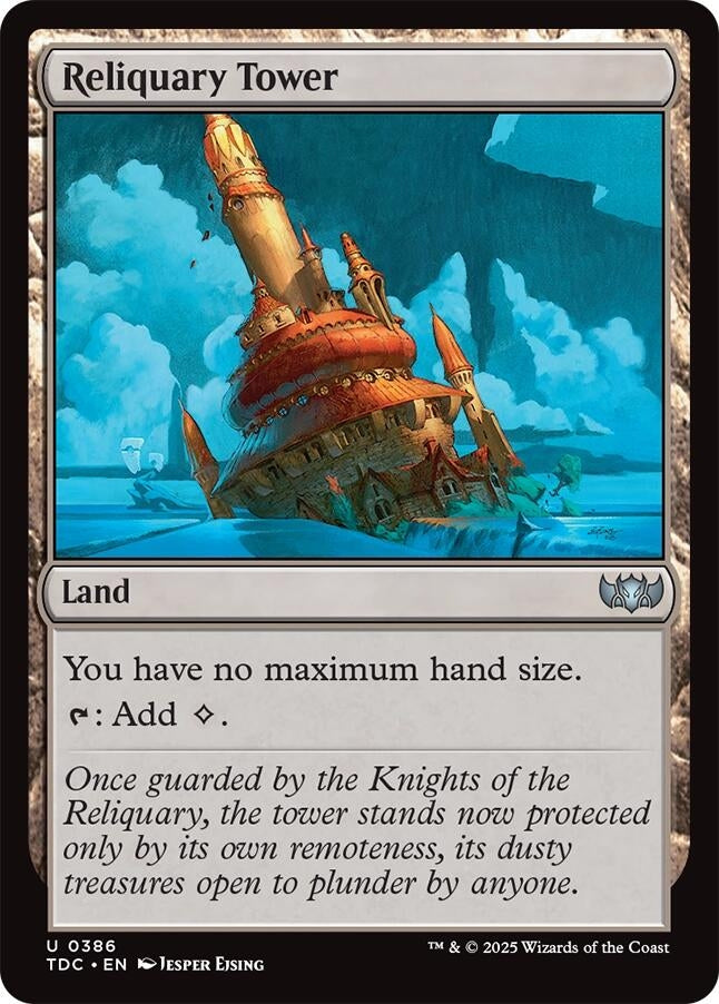 Image for Reliquary Tower (386) [Tarkir: Dragonstorm] - Magic: The Gathering