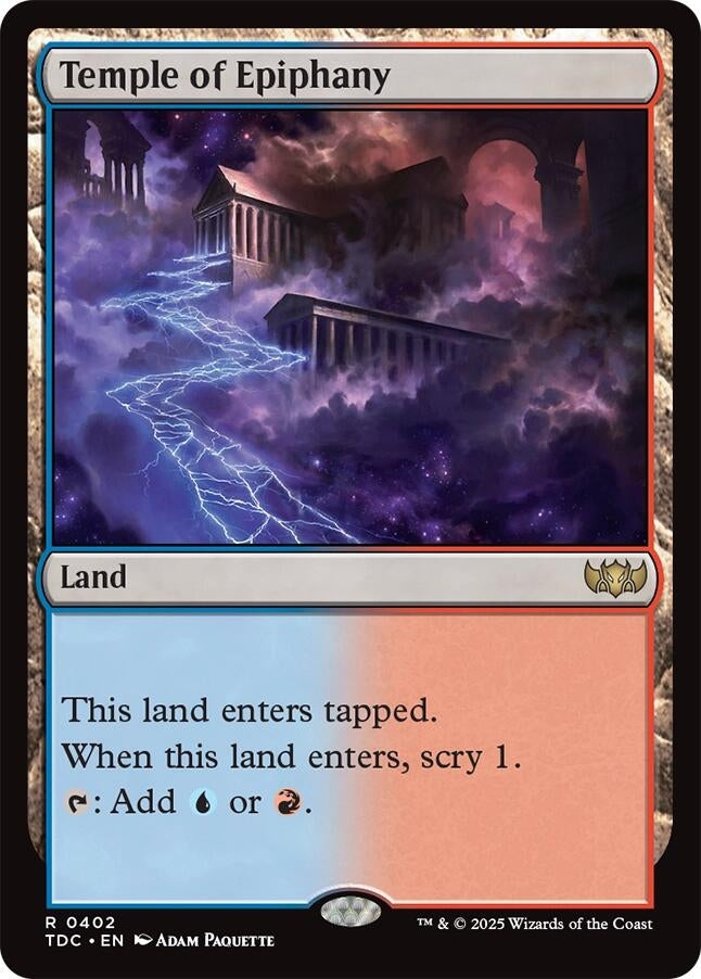 Image for Temple of Epiphany (402) [Tarkir: Dragonstorm] - Magic: The Gathering