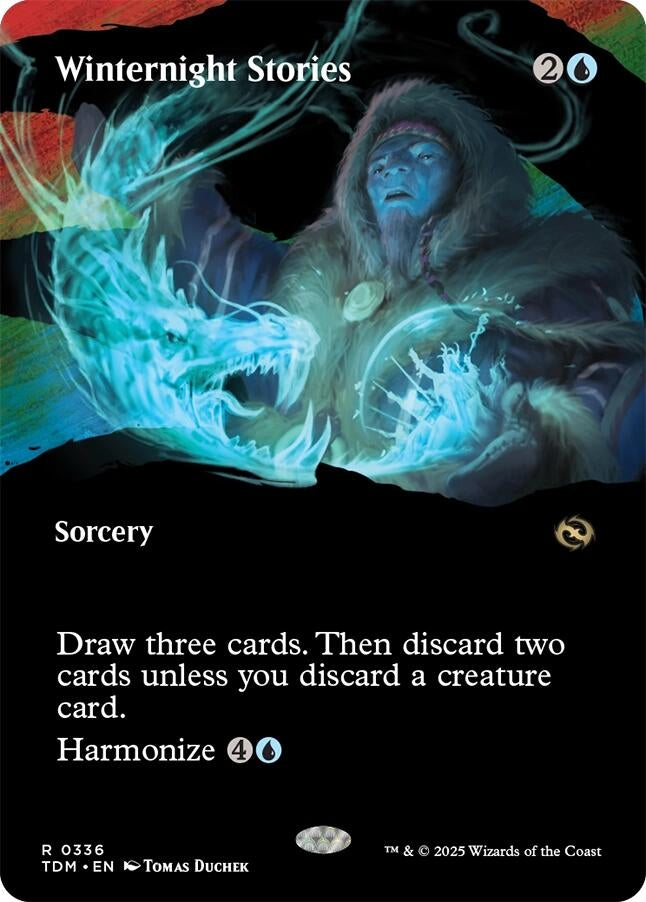 Image for Winternight Stories (Borderless) (336) [Tarkir: Dragonstorm] - Magic: The Gathering