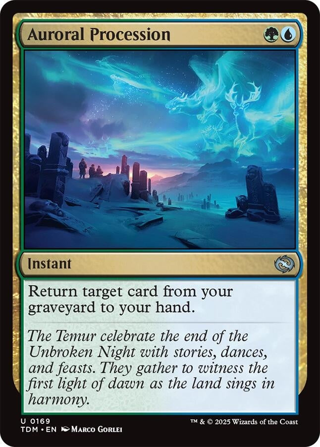 Image for Auroral Procession (169) [Tarkir: Dragonstorm] - Magic: The Gathering