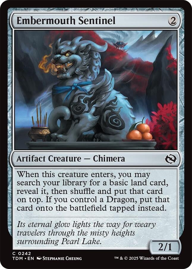 Image for Embermouth Sentinel (242) [Tarkir: Dragonstorm] - Magic: The Gathering
