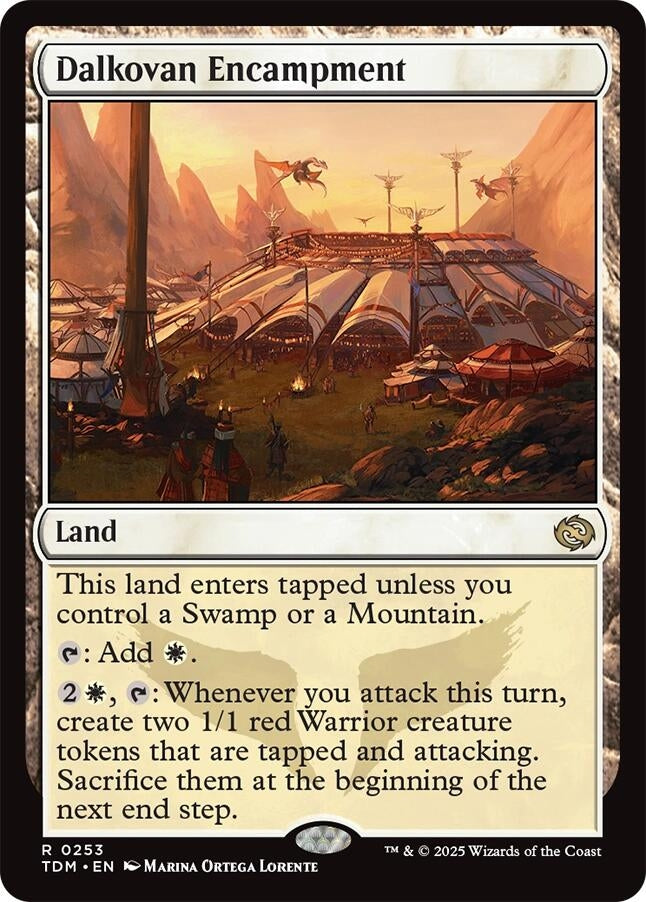 Image for Dalkovan Encampment (253) [Tarkir: Dragonstorm] - Magic: The Gathering