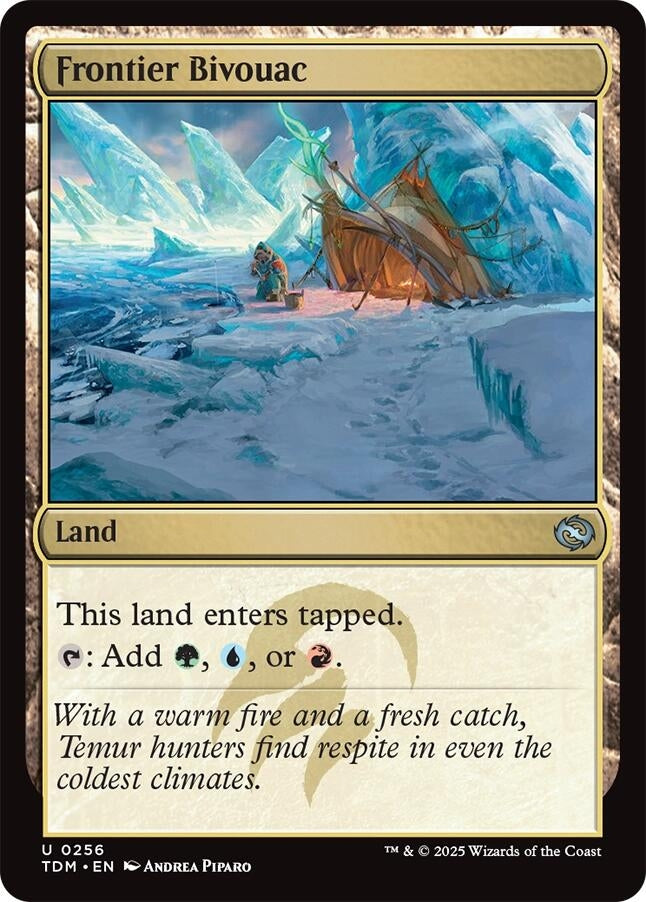 Image for Frontier Bivouac (256) [Tarkir: Dragonstorm] - Magic: The Gathering