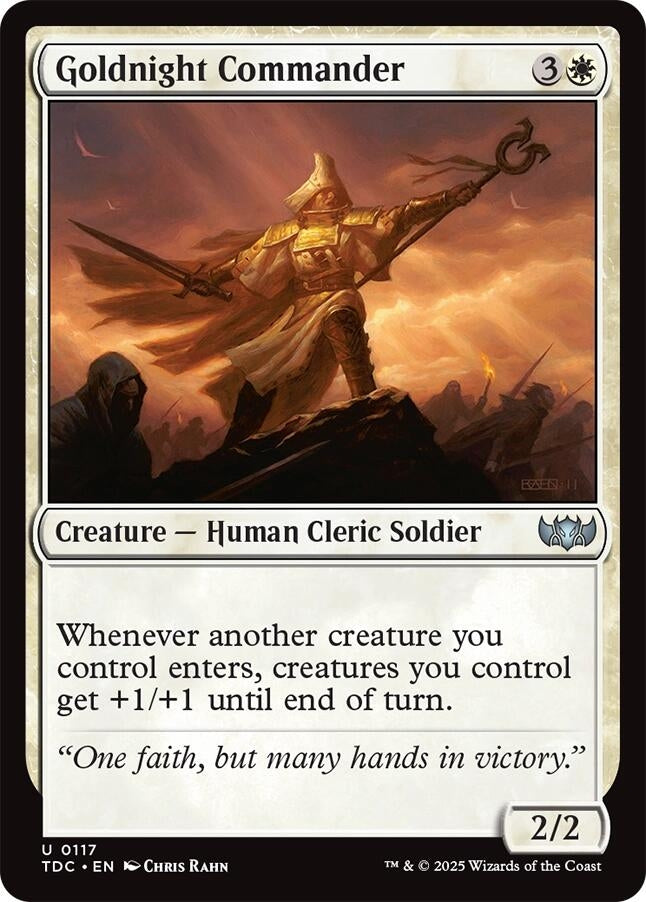 Image for Goldnight Commander (117) [Tarkir: Dragonstorm] - Magic: The Gathering