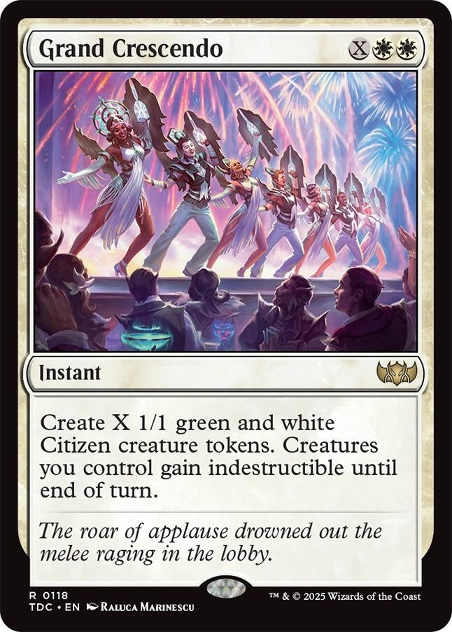 Image for Grand Crescendo (118) [Tarkir: Dragonstorm] - Magic: The Gathering