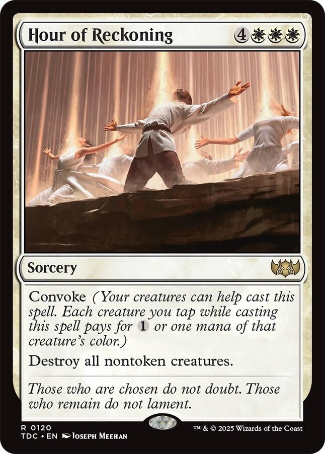 Image for Hour of Reckoning (120) [Tarkir: Dragonstorm] - Magic: The Gathering