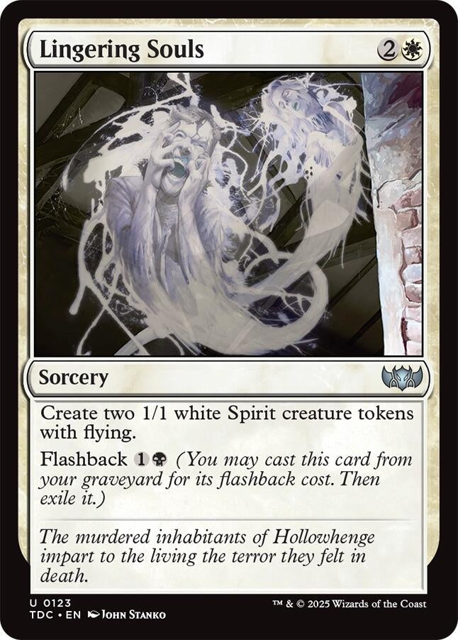 Image for Lingering Souls (123) [Tarkir: Dragonstorm] - Magic: The Gathering