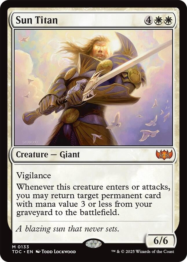 Image for Sun Titan (133) [Tarkir: Dragonstorm] - Magic: The Gathering