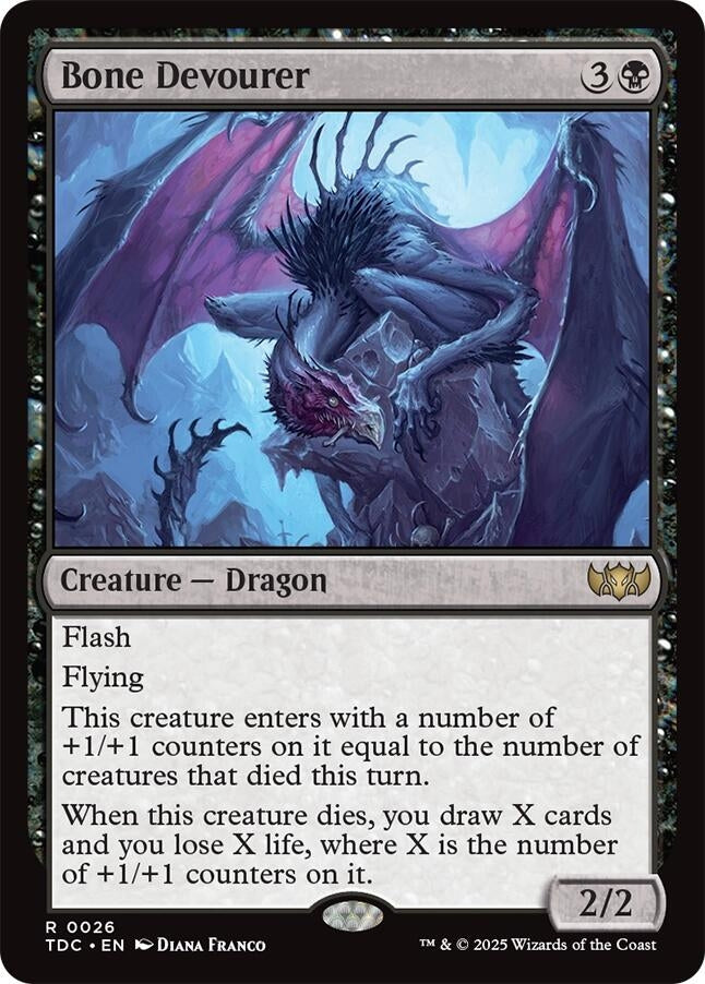 Image for Bone Devourer (26) [Tarkir: Dragonstorm] - Magic: The Gathering