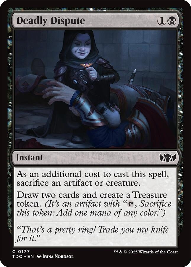 Image for Deadly Dispute (177) [Tarkir: Dragonstorm] - Magic: The Gathering
