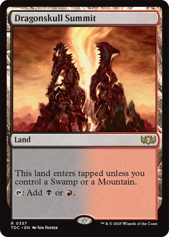 Image for Dragonskull Summit (357) [Tarkir: Dragonstorm] - Magic: The Gathering