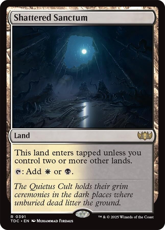 Image for Shattered Sanctum (391) [Tarkir: Dragonstorm] - Magic: The Gathering