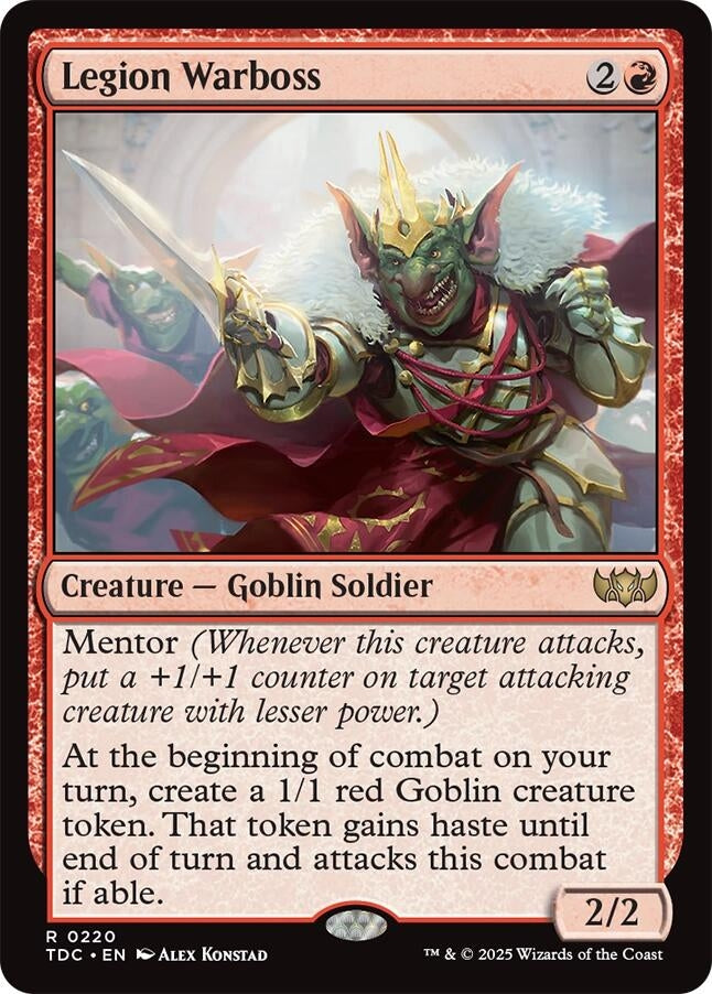 Image for Legion Warboss (220) [Tarkir: Dragonstorm] - Magic: The Gathering