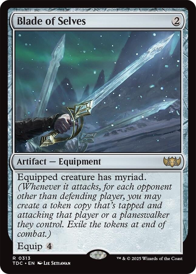 Image for Blade of Selves (313) [Tarkir: Dragonstorm] - Magic: The Gathering