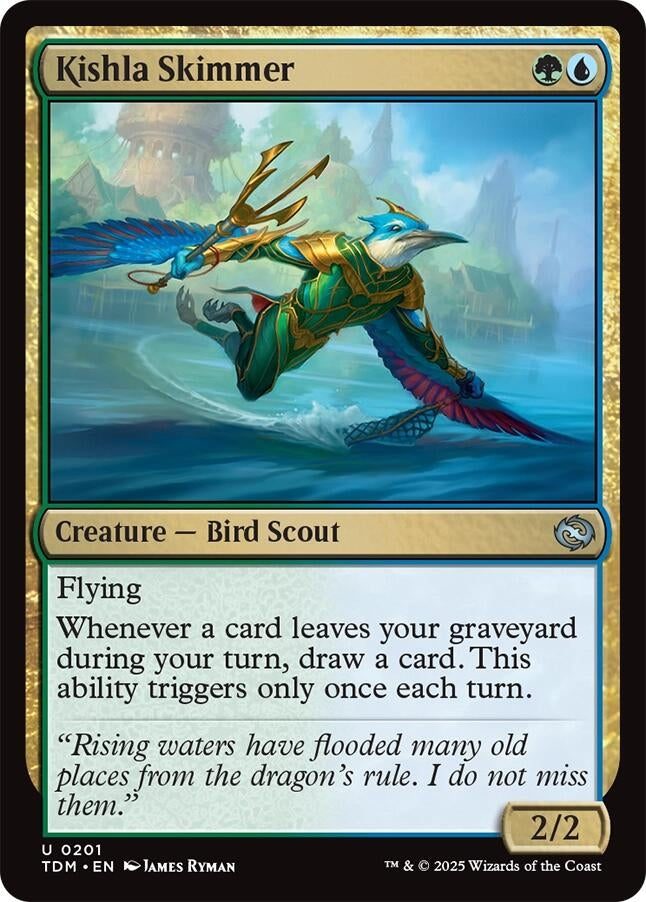 Image for Kishla Skimmer (201) [Tarkir: Dragonstorm] - Magic: The Gathering