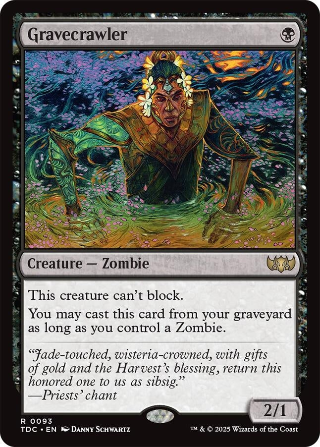 Image for Gravecrawler (93) [Tarkir: Dragonstorm] - Magic: The Gathering
