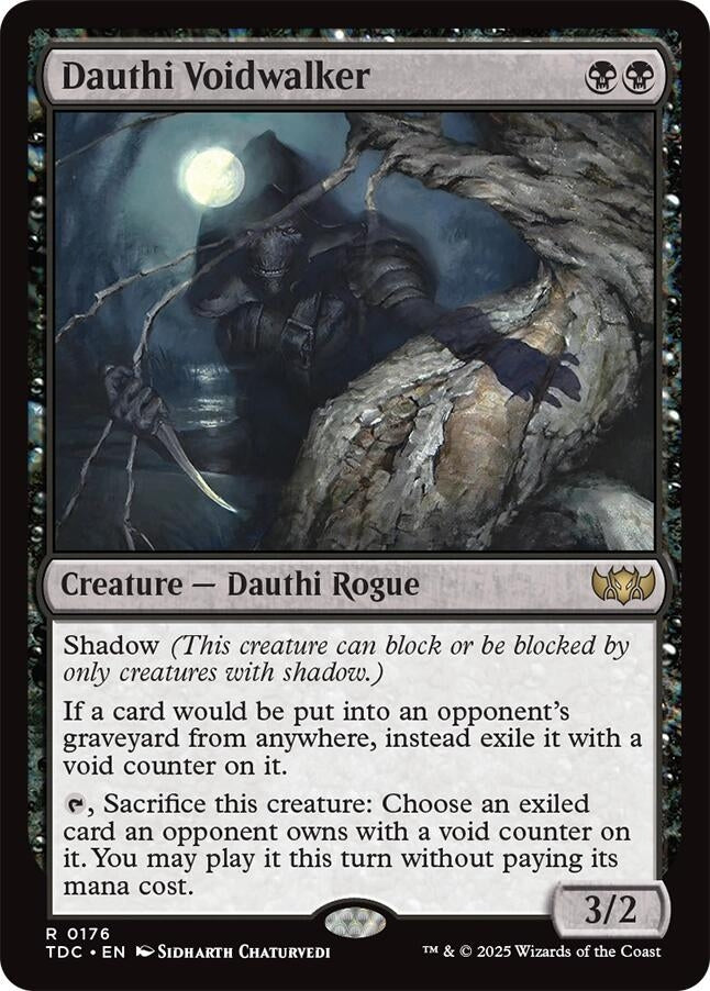 Image for Dauthi Voidwalker (176) [Tarkir: Dragonstorm] - Magic: The Gathering
