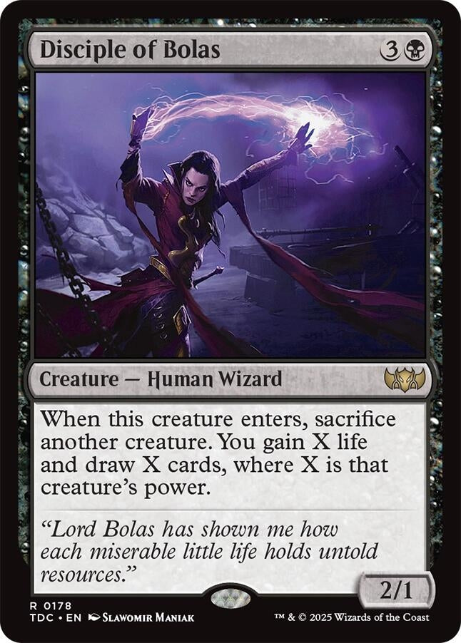 Disciple of Bolas (178) [Commander: Tarkir: Dragonstorm]