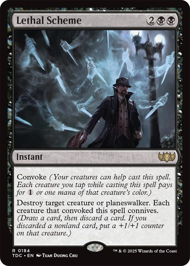 Image for Lethal Scheme (184) [Tarkir: Dragonstorm] - Magic: The Gathering