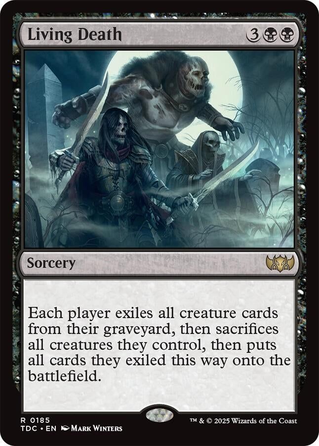 Image for Living Death (185) [Tarkir: Dragonstorm] - Magic: The Gathering
